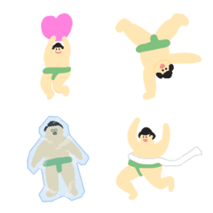Fun and cute sumo emoji3