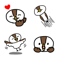 Birds of Chiyoko-chan Emoji