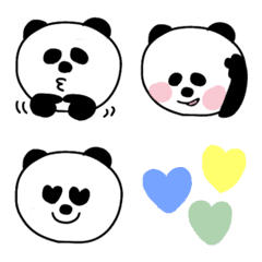 Big Face Panda Emoji