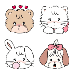 Bear&Cat Emoji