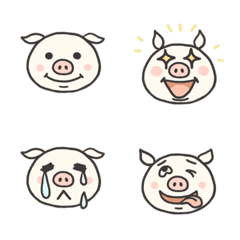 Simple emoji often used by piglet POYON