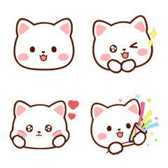 Shiro Meow Emoji