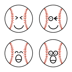I Love baseball Emoji
