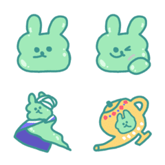 slime rabbit poto emoji