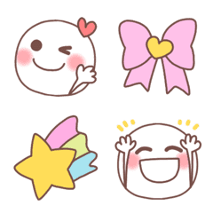 Cute Girly Smile Popular Simple Emoji