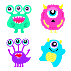 Kawaii Monsters Stickers