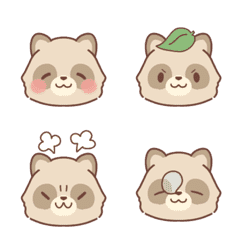 Cute Tanuki emoji