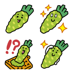 Spicy wasabi Emoji