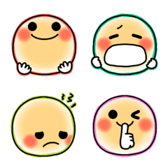 Cute stylish All Smile face Emoji