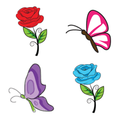 Wenlan drawing flower&butterfly2