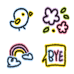 cute neon emoji(1)