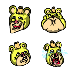 yellow bear pudding on top part3