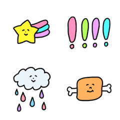 colorful emoji!!