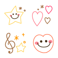 simple color daily emoji