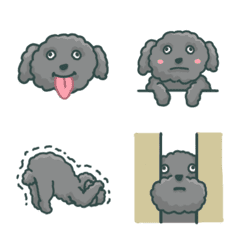 Bob the Toy Poodle. Surreal emoji.