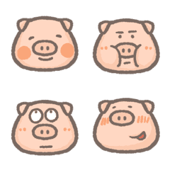 oink豬豬 表情貼#1