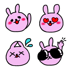 kawaii rabbit manager emoji