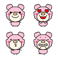 bean pink bear