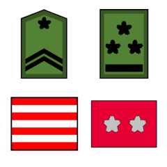 SDF rank badge 1(GSDF)