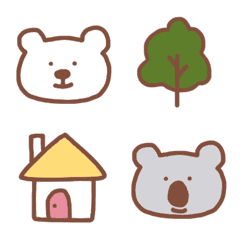 Simple Emoji with animals 4