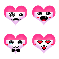 Heart emojisy