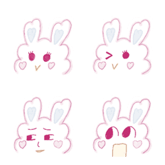 软软甜甜小兔子表情包