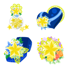 Cute Star Crystal Emoji 2