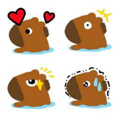 Capybara horse- emoji