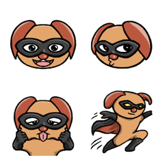 Mask dog yotchan emoji