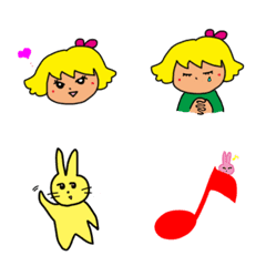 Emoji of Sakura family
