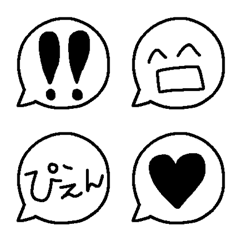 Speech bubble emoji.