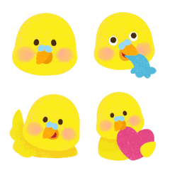Emoji of cute budgie 
