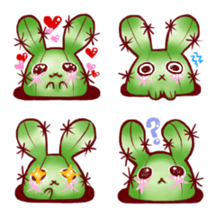 Cactus rabbit USABOsan Emoji