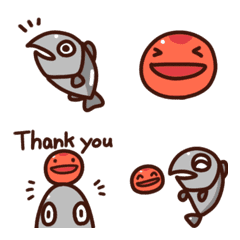 Salmon&salmon roe emoji