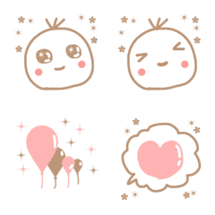 Adult cute  Emoji /Chocolate-style