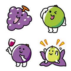 Grapes and muscat Emoji