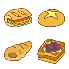Emoji for bread lover