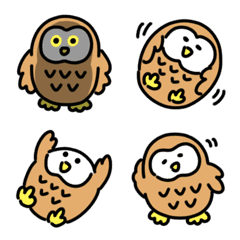 Brown owl Emoji