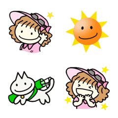 Sakura and Alfee / Emoji for golfers!