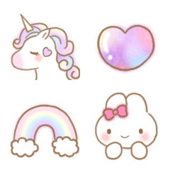 Dreamy and cute girly Emoji