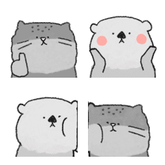 Sea otter&Manul Emoji[English]