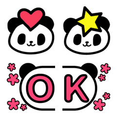 Happy Emoji with Cute Pandas