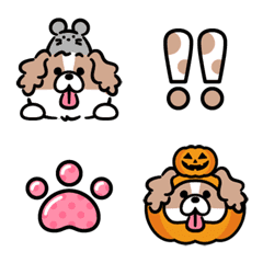 Dog Emoji (Cavalier)