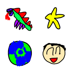 6 year old make emoji