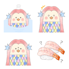 Easy to use emoji of Amabie