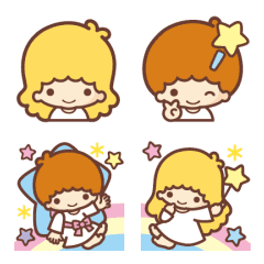 Emotikon Little Twin Stars (Retro)