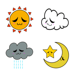 かわいい天気キャラ