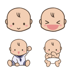 Adorable Baby Emoji Line Emoji Line Store