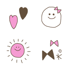Strawberry Chocolate Color Emoji