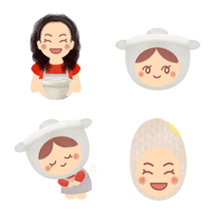 Donabeka-sann & Okomettsukotyann emoji